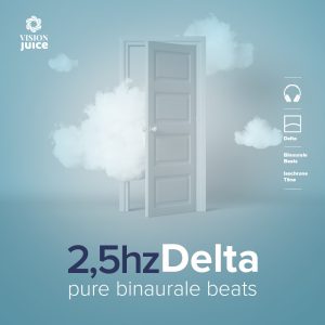 2,5hz Delta Frequenz. Pure Binaurale Beats als mp3 Download von Vision Juice