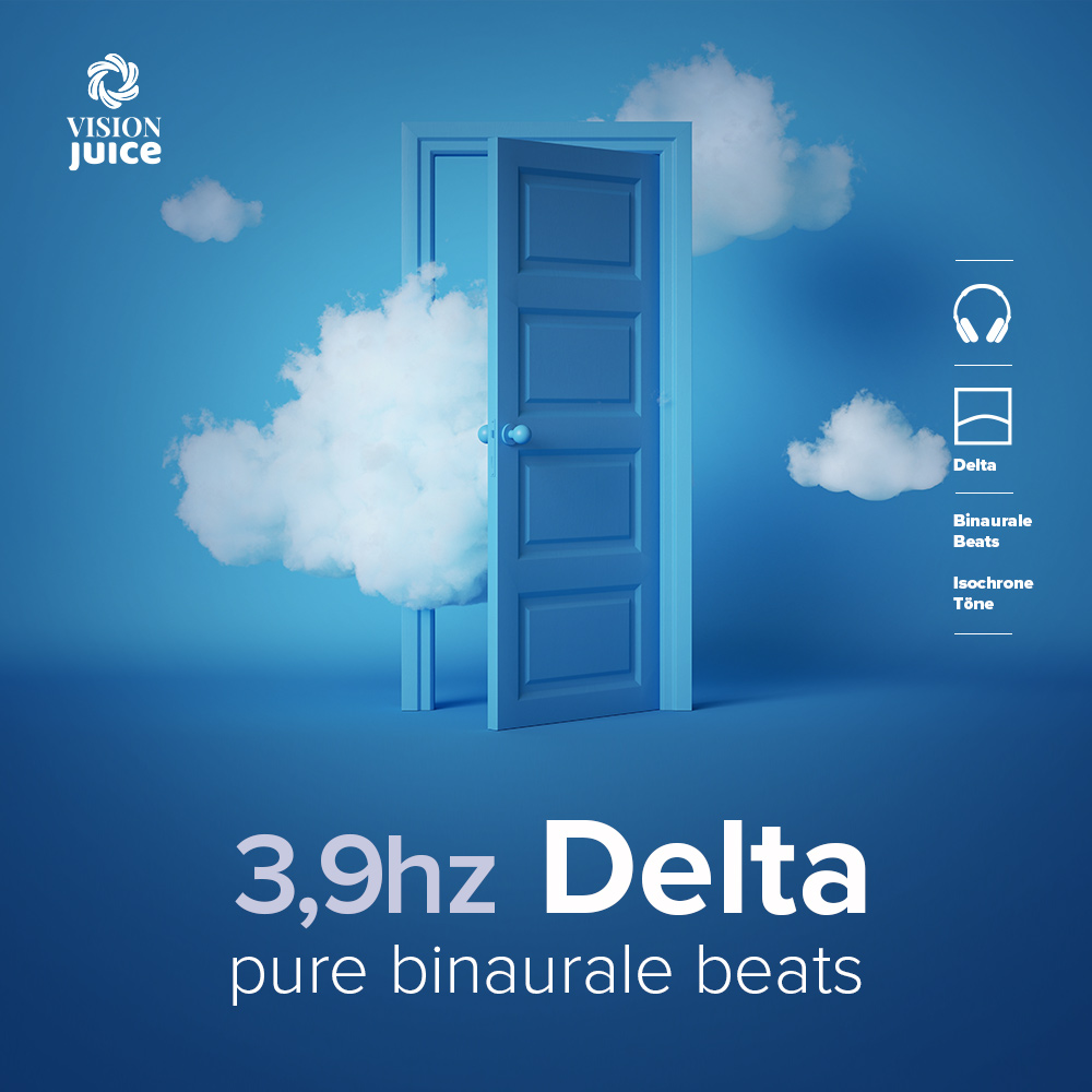 3,9hz Delta - Pure binaurale beats als mp3 download von Vision Juice