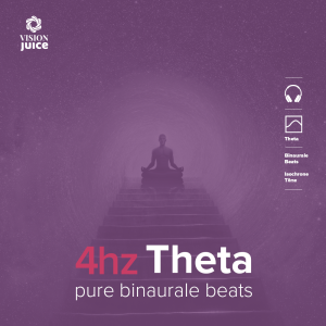 4hz theta Frequenz - pure binaurale beats als mp3 download von vision juice
