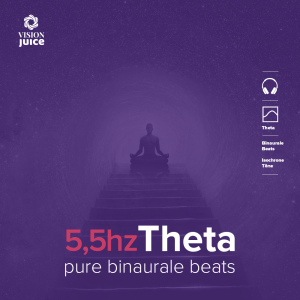 5,5hz Theta Frequenz- pure binaurale beats als mp3 download von vision juice