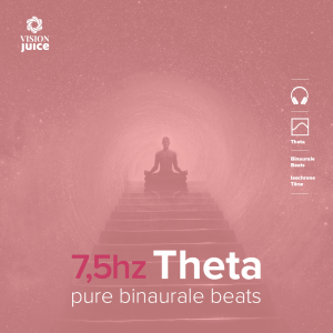 7,5hz theta Frequenz - pure binaurale beats als mp3 download von vision juice