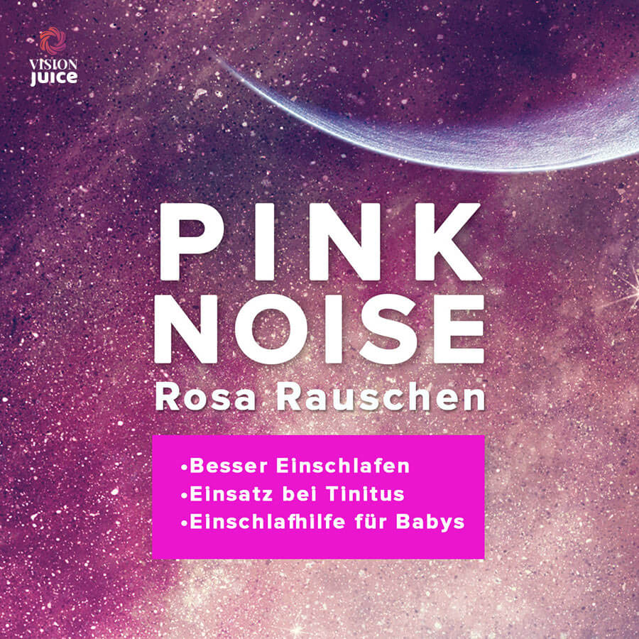 Rosa Rauschen als mp3 Download. Pink Noise für erholsamen Schlaf.