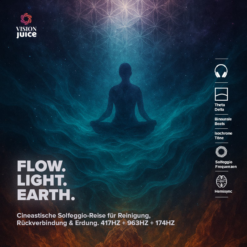 Solfeggio-Klangreise von Visionjuice.